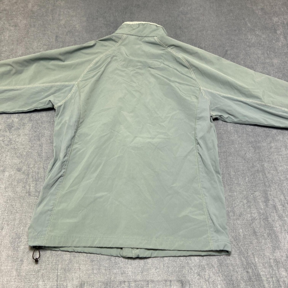Columbia Jacket Mens Medium Sage Omni Shield Raglan Sleeve Full Zip Mock Neck